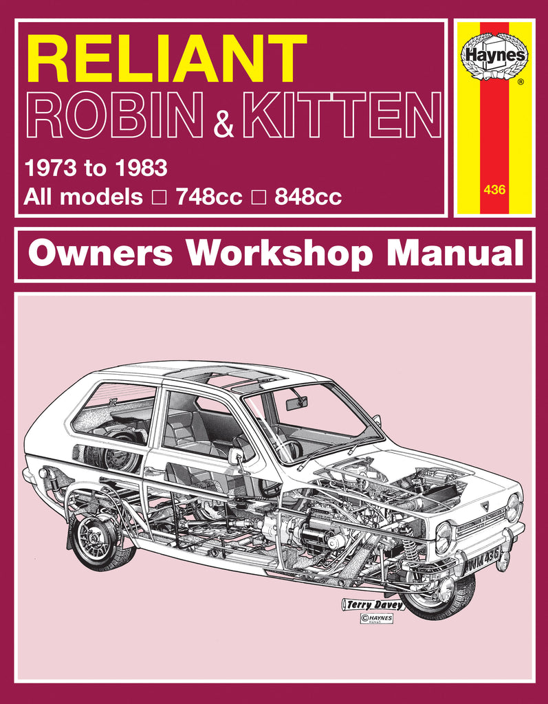 Reliant Robin & Kitten Haynes Mnaual 1973 - 1983 436
