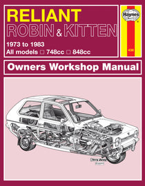 Reliant Robin & Kitten Haynes Mnaual 1973 - 1983 436