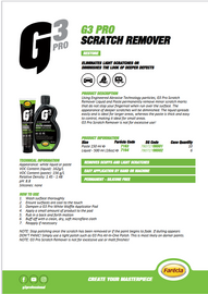 Farecla G3 Pro Scratch Remover Paste 150ml
