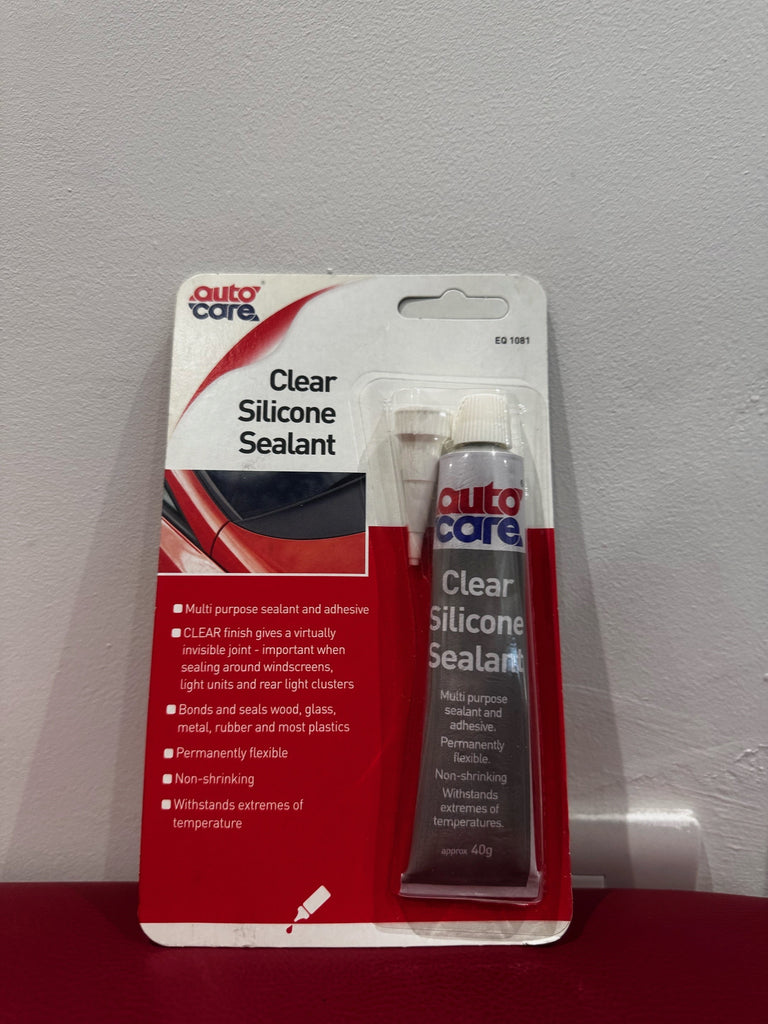 Autocare EQ1081 Silicone Sealant Clear 40g