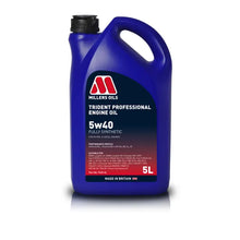 Load image into Gallery viewer, Millers Oils Trident Professional 5W-40 Fully Synthetic Engine Oil 5L