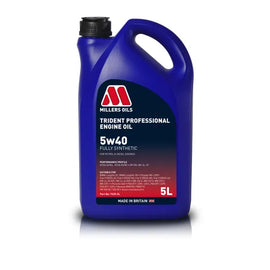 Millers Oils Trident Professional 5W-40 Fully Synthetic Engine Oil 5L