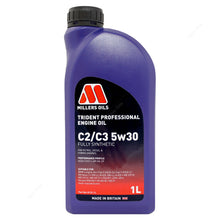 Load image into Gallery viewer, Millers Oils Trident Professional C2/C3 5W-30 Fully Syn Engine Oil 1L