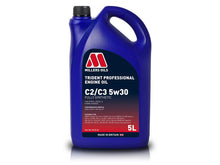 Load image into Gallery viewer, Millers Oils Trident Professional C2/C3 5W-30 Fully Syn Engine Oil 5L