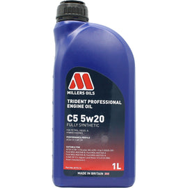 Millers Oils Trident Professional C5 5W-20 5W20 Fully Synth Engine Oil 1L