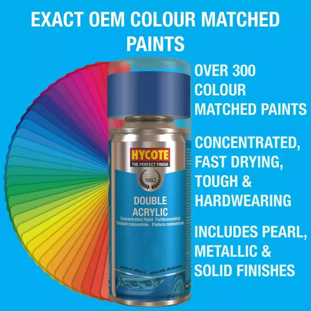 Hycote BMW Arctic Silver Metallic Double Acrylic Spray Paint 150ml - XDBM402