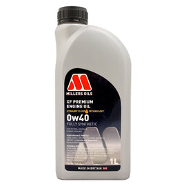 Millers Oils XF Premium 0W-40 Fully Synthetic Engine Oil 1L