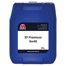 Load image into Gallery viewer, Millers Oils XF Premium 0W-40 Fully Synthetic Engine Oil 20L