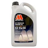 Millers Oils XF Premium C2 0W-30 Fully Synthetic Engine Oil 5L