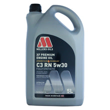 Load image into Gallery viewer, Millers Oils XF Premium C3 RN 5W-30 Fully Synthetic Engine Oil 5L