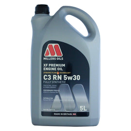 Millers Oils XF Premium C3 RN 5W-30 Fully Synthetic Engine Oil 5L