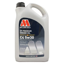 Load image into Gallery viewer, Millers Oils XF Premium C4 5W-30 Fully Synthetic Engine Oil 5L