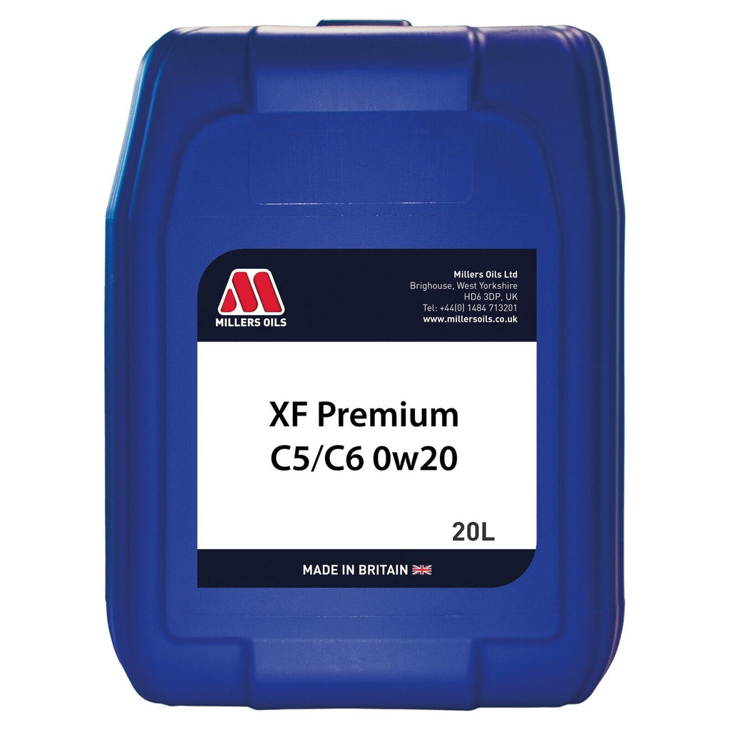 Millers Oils XF Premium C5/C6 0w-20 Fully Synthetic Engine Oil 20L