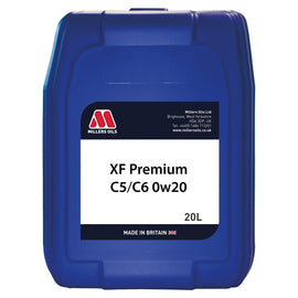 Millers Oils XF Premium C5/C6 0w-20 Fully Synthetic Engine Oil 20L