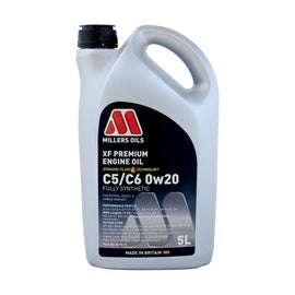 Millers Oils XF Premium C5/C6 0w-20 Fully Synthetic Engine Oil 5L
