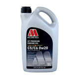 Millers Oils XF Premium C5/C6 0w-20 Fully Synthetic Engine Oil 5L