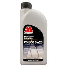 Load image into Gallery viewer, Millers Oils XF Premium C5 ECO 5W-20 Fully Synthetic Engine Oil 1L
