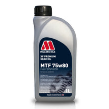 Load image into Gallery viewer, Millers Oils XF Premium MTF 75W-80 Fully Synthetic Gear Oil 1L