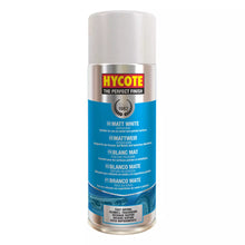 Load image into Gallery viewer, Hycote Matt White Spray Paint 400ml