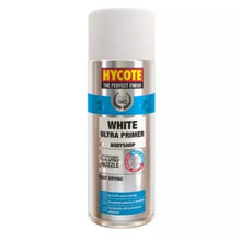 Load image into Gallery viewer, Hycote Bodyshop High Build Ultra White Primer Spray Paint 400ml