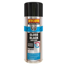 Load image into Gallery viewer, Hycote Bodyshop Gloss Black Spray Paint 400ml