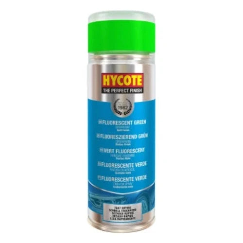 Hycote Fluorescent Green Spray Paint 400ml