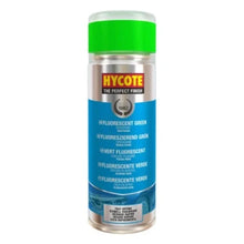Load image into Gallery viewer, Hycote Fluorescent Green Spray Paint 400ml