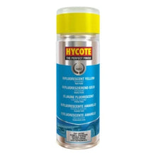 Load image into Gallery viewer, Hycote Fluorescent Yellow Spray Paint 400ml