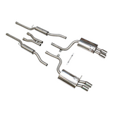 Milltek Audi S4 4.2 V8 quattro B6 Saloon/Sedan Avant & Cabriolet 2003-2005 Cat Replacement Pipes Exhaust, SSXAU289-1