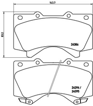 Load image into Gallery viewer, Brembo Brake Pad, P 83 107