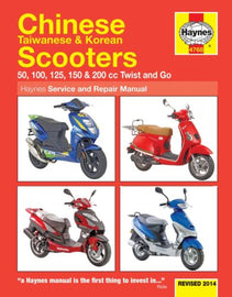 Chinese, Taiwanese & Korean Scooters (04-14) Haynes Repair Manual (Paperback)