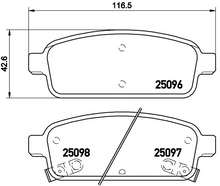 Load image into Gallery viewer, Brembo Brake Pad, P 59 080