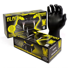 Load image into Gallery viewer, Black Mamba Super Tough Disposable Gloves Large Pack of 100