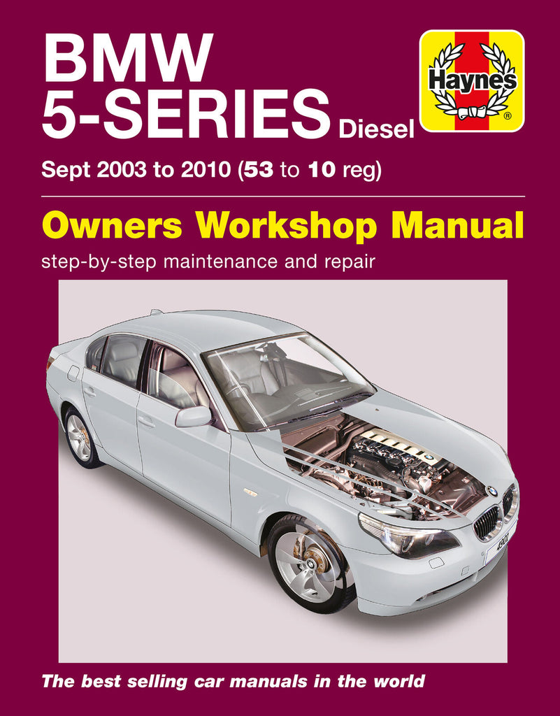 BMW 5 Series Diesel (Sept 03 - 10) Haynes Repair Manual (Paperback)