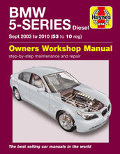 Load image into Gallery viewer, BMW 5 Series Diesel (Sept 03 - 10) Haynes Repair Manual (Paperback)