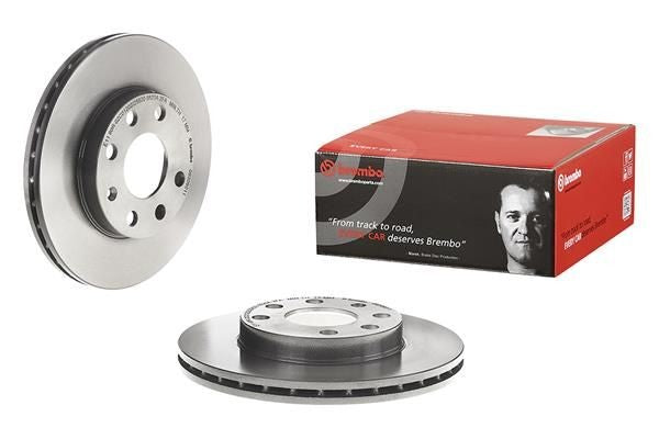 Brembo Discs Pair 09.3090.11 Fit Chevrolet Aveo, Kalos, Spark