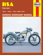 Load image into Gallery viewer, BSA Bantam (48 - 71) Haynes Repair Manual