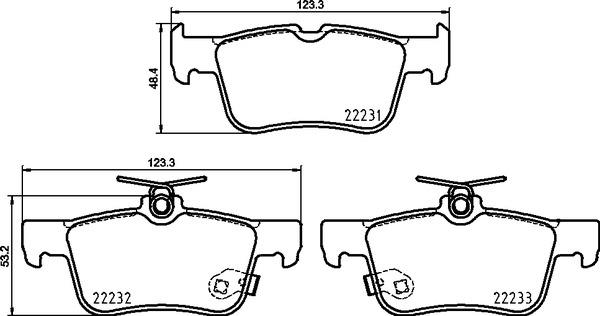 Brembo Brake Pad, P 24 217