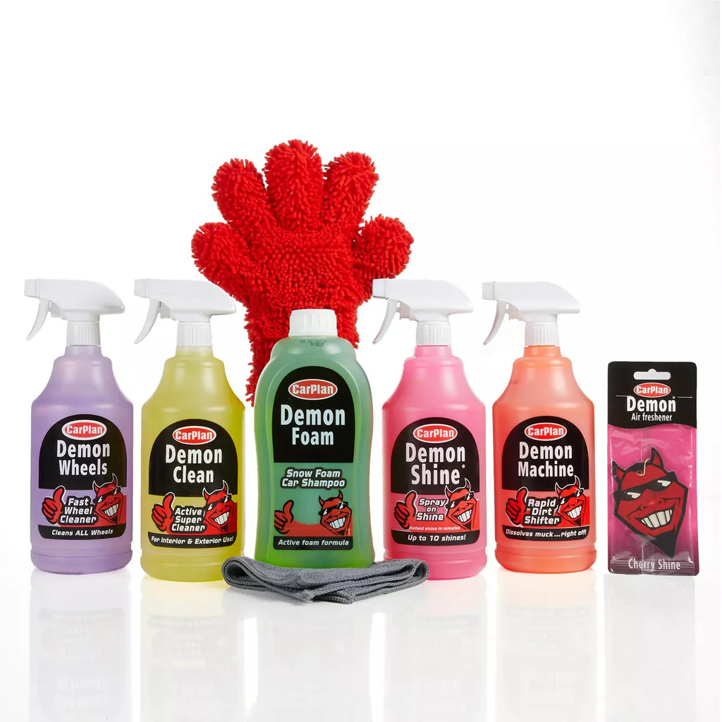 CarPlan Demon Wash Mitt Gift Pack