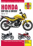 Honda CBF125 (09 - 17) Haynes Repair Manual (Paperback)