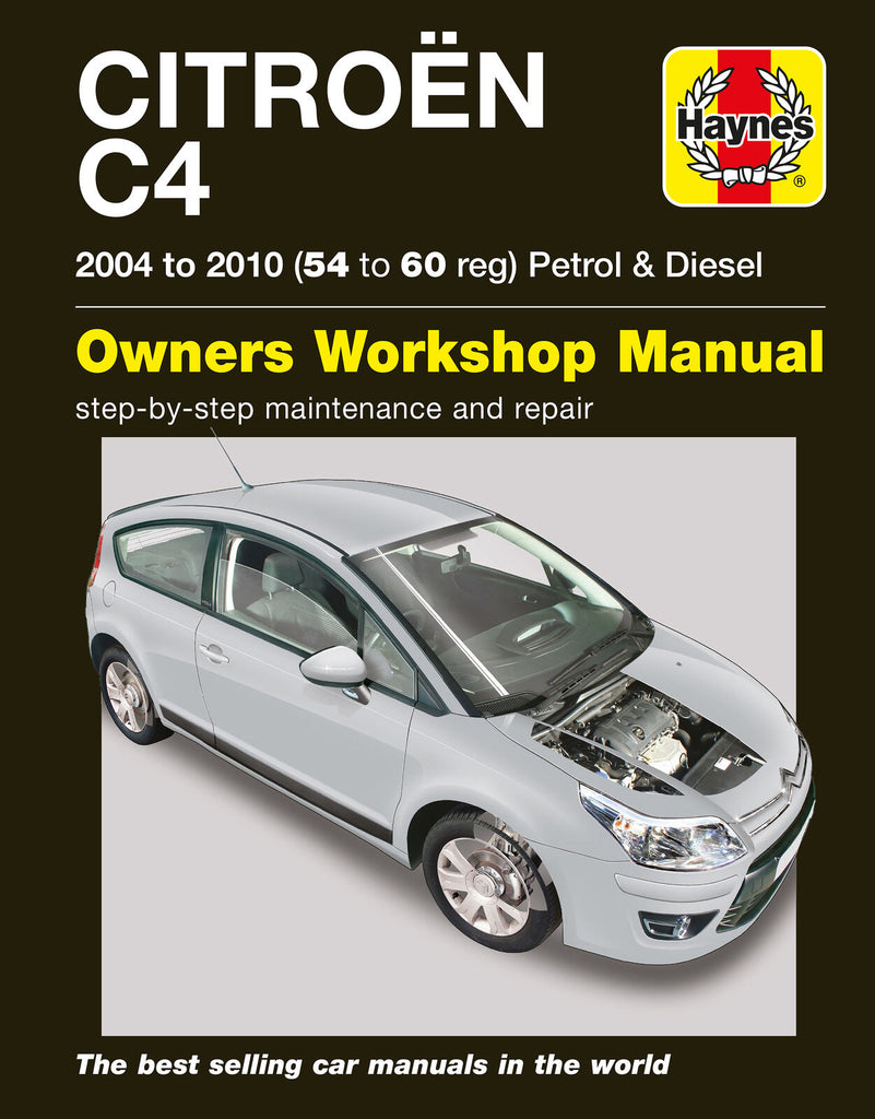 Citroen C4 Petrol & Diesel (04 – 10) Haynes Repair Manual (Paperback)