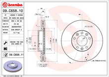 Load image into Gallery viewer, Brembo Painted Brake Disc, 09.C658.11