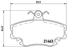 Load image into Gallery viewer, Brembo Brake Pad, P 68 008