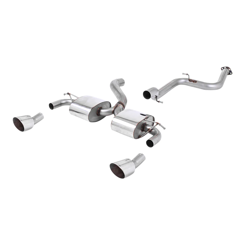 Milltek Ford Focus MK2 RS 2.5T 305PS 2009-2010 Cat-back Exhaust, SSXFD068-1