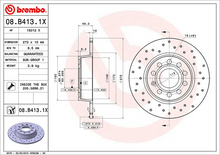 Load image into Gallery viewer, Brembo Brake Disc Xtra, 08.B413.1X