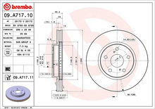 Load image into Gallery viewer, Brembo Painted Brake Disc, 09.A717.11