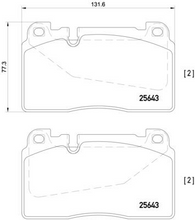 Load image into Gallery viewer, Brembo Brake Pad, P 85 123