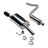 Milltek Ford Fiesta Mk6 ST 150 2005-2008 Cat-back Exhaust - Resonated - SSXFD053-1