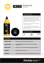 Load image into Gallery viewer, Farecla G360 Super Fast Finish