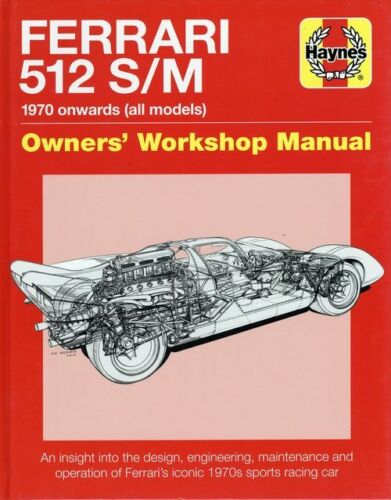 Haynes Ferrari 512 S/M 1970- Manual
